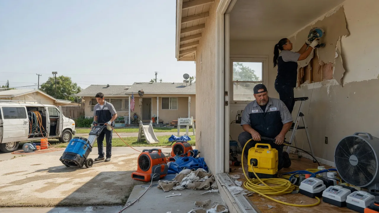 Water Damage Restoration in Heflin, LA near me